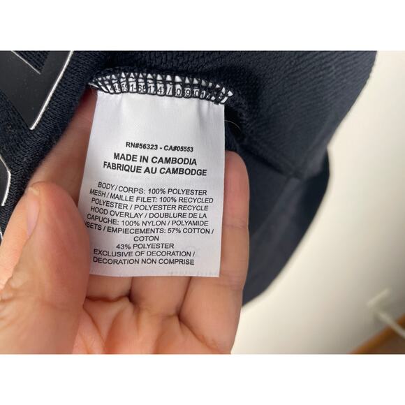 Nike x Undercover Chaos and Balance Men's Hoodie Size S Black Hooded Sweatshirt - Picture 8 of 11